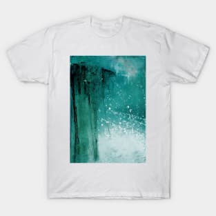 Teal abstract T-Shirt